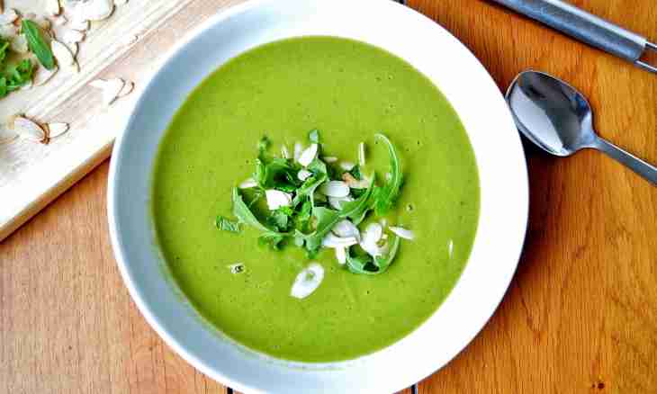 How to make pea cream soup